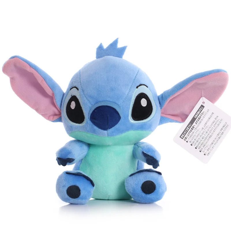 20cm Stitch Stuffed Plush Models Cartoon Stuffed Lilo Plush Dolls Anime Plush Baby Toys Kawaii Kids Birthday Gift - Petitsbeautes