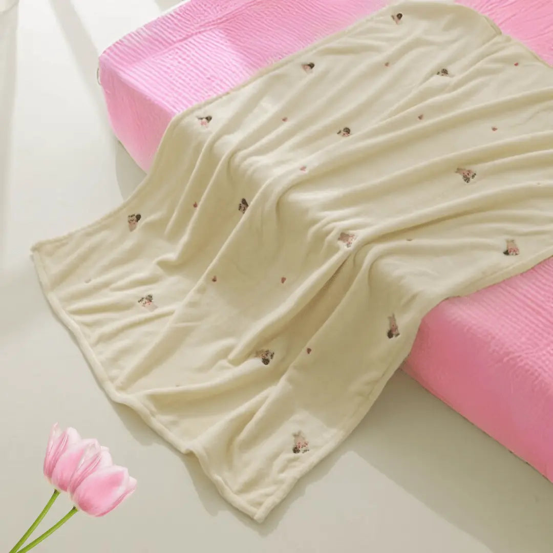 Couverture bebe | Tulipes™ - Petitsbeautes