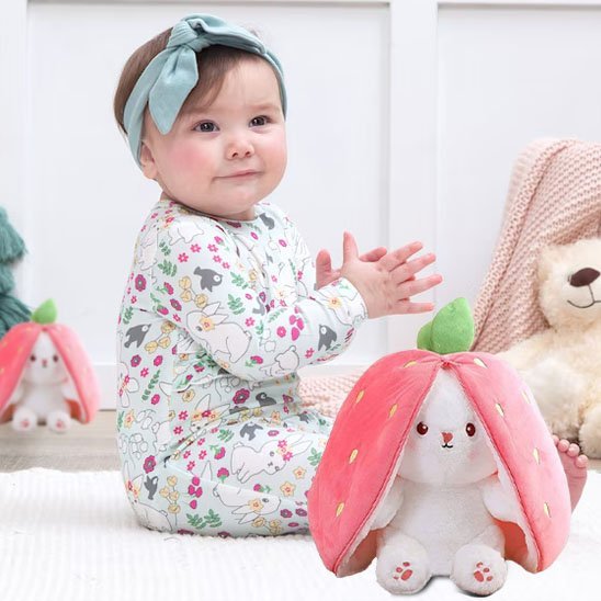 Peluche lapin | Doudou Lapinou - Petitsbeautes