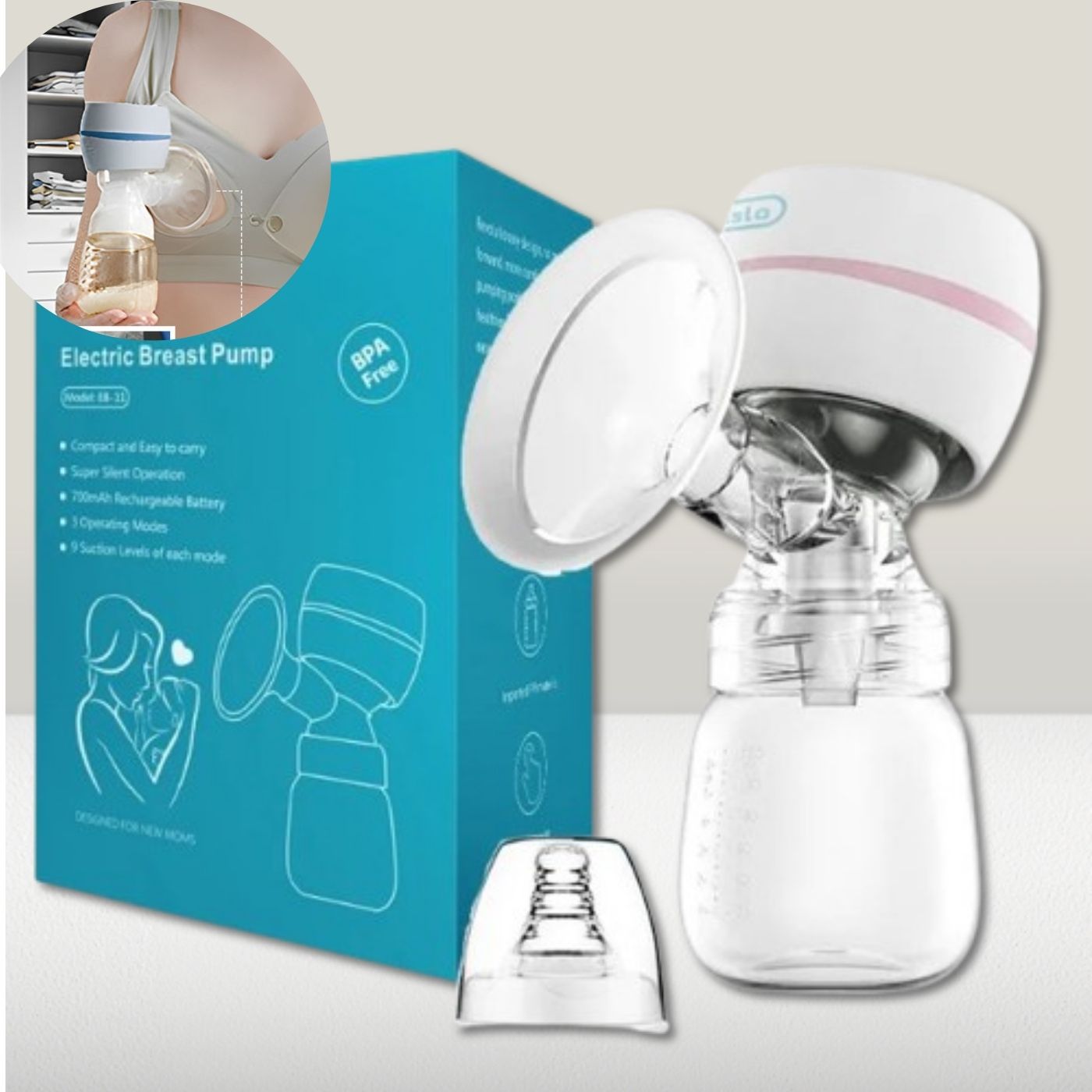 Tire lait électrique /LaitZen Pro™ - Petitsbeautes