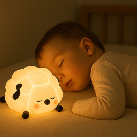 Veilleuse Bébé LED 7 Couleurs | NuitSereine - Petitsbeautes