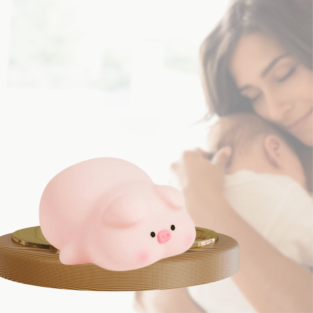Veilleuse bébé | Porcin - Petitsbeautes