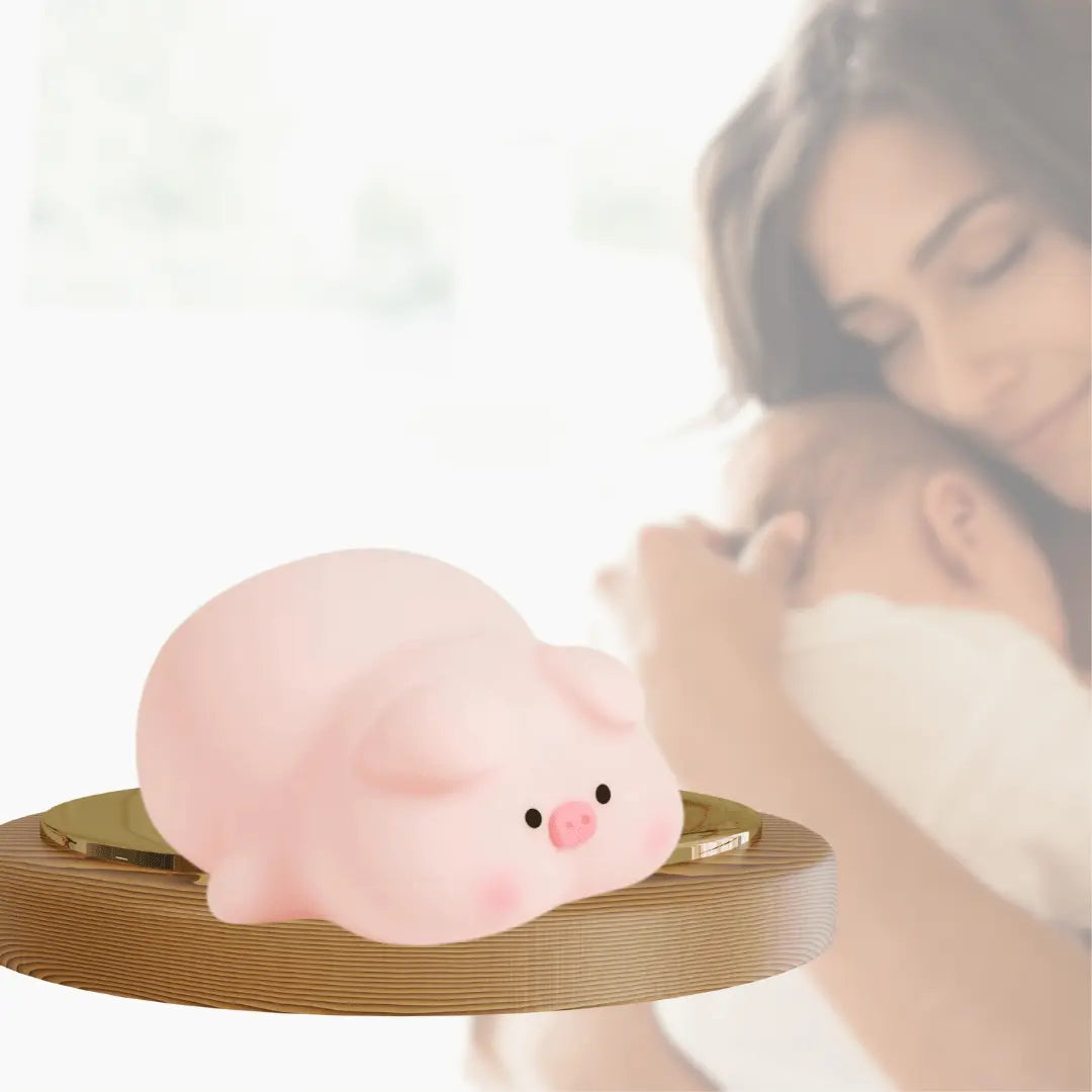 Veilleuse bébé | Porcin - Petitsbeautes