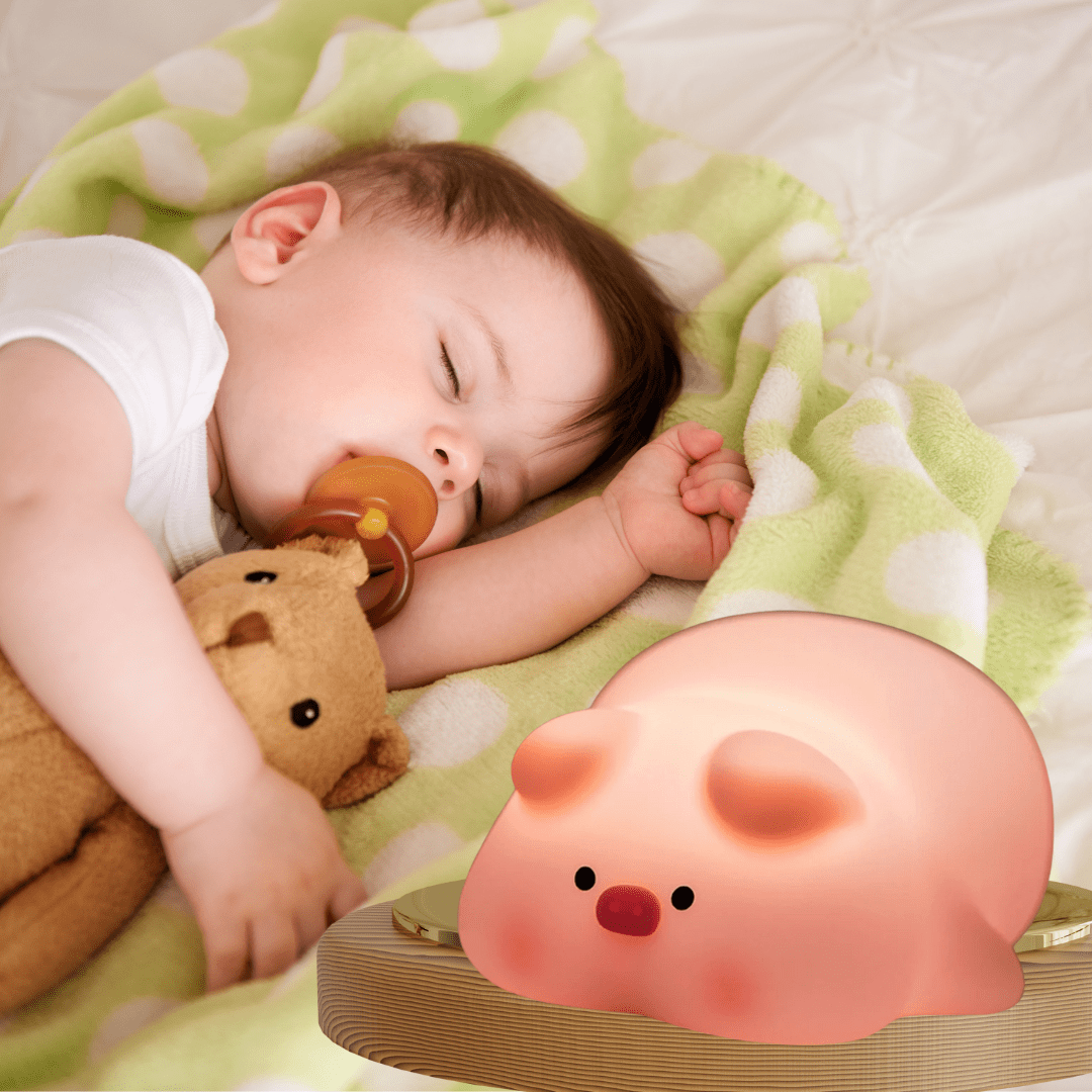 Veilleuse bébé | Porcin - Petitsbeautes