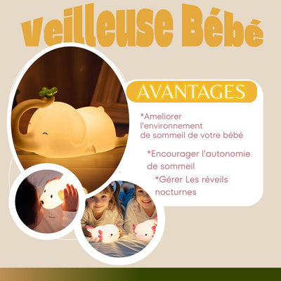 Veilleuse bébé - Petitsbeautes
