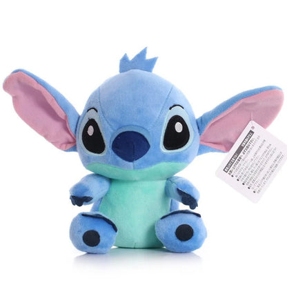 20cm Stitch Stuffed Plush Models Cartoon Stuffed Lilo Plush Dolls Anime Plush Baby Toys Kawaii Kids Birthday Gift - Petitsbeautes