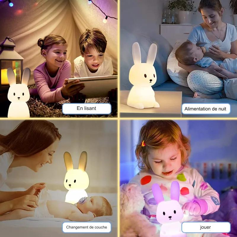 Veilleuses Lapin pour Bébé | BBé-Rabbit™