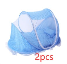 Pliable Bébé Moustiquaire Avec Oreiller + Net 2 pièces Ensemble