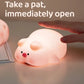 La veilleuse bébé Porcin™ en forme de cochon s'active lorsque l'on passe la main au-dessus. « Prenez une caresse, ouvrez immédiatement », souligne sa douce lueur et son design ludique.