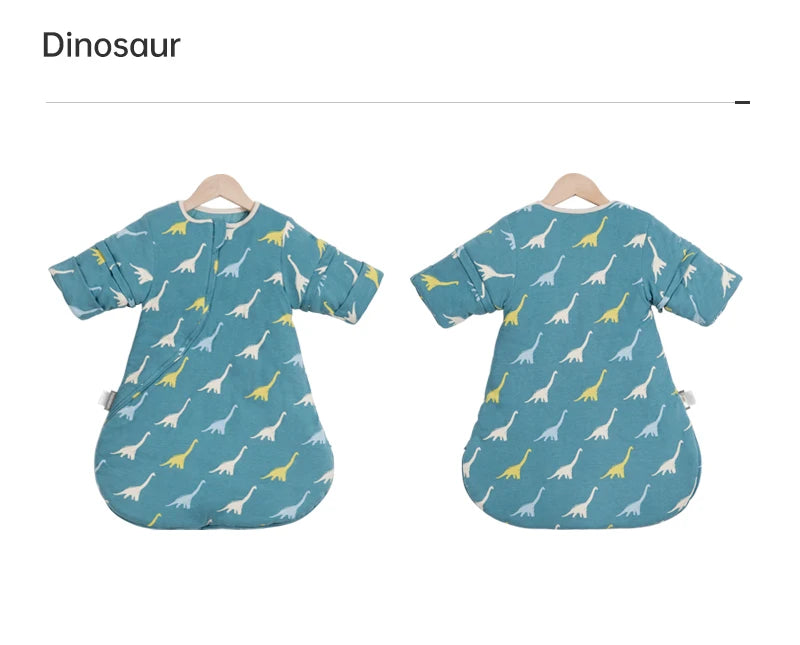Gigoteuse dinosaure manches amovibles