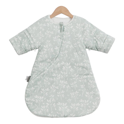 Gigoteuse bébé hiver manches amovibles | Herbe Vert Sauge