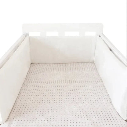 Baby Bed Thicken Bumpers Zipper Design One - piece Crib Around Cushion Cot Protector Pillows 200*30 CM - Petitsbeautes