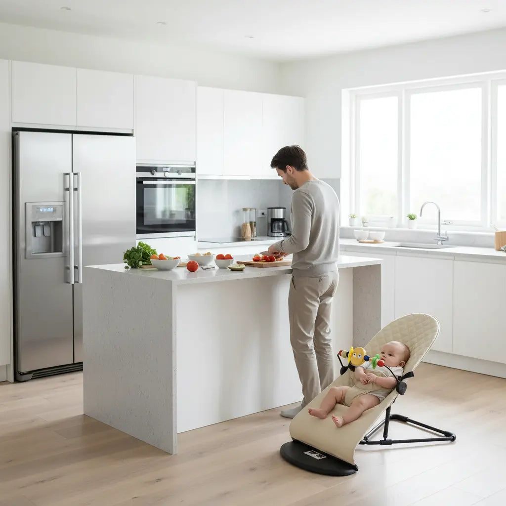 Balancelle Bébé Transat 3 Positions | Confort Premium - Petitsbeautes