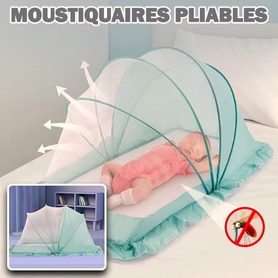 BébéSécur™ /Moustiquaire portable et pliable pour bébé. - Petitsbeautes