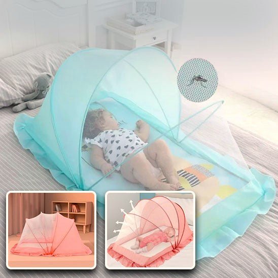 BébéSécur™ /Moustiquaire portable et pliable pour bébé. - Petitsbeautes