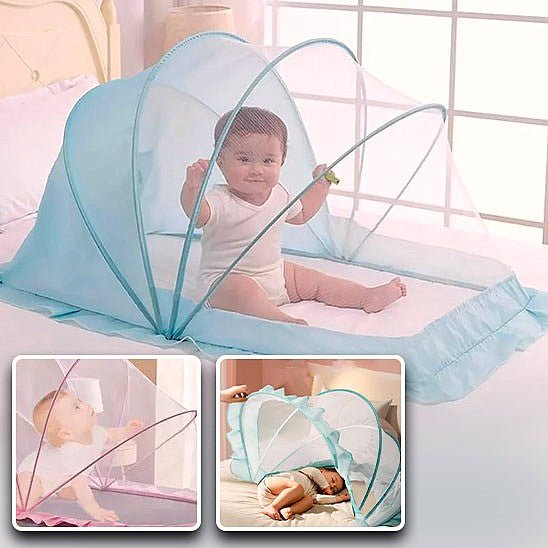 BébéSécur™ /Moustiquaire portable et pliable pour bébé. - Petitsbeautes