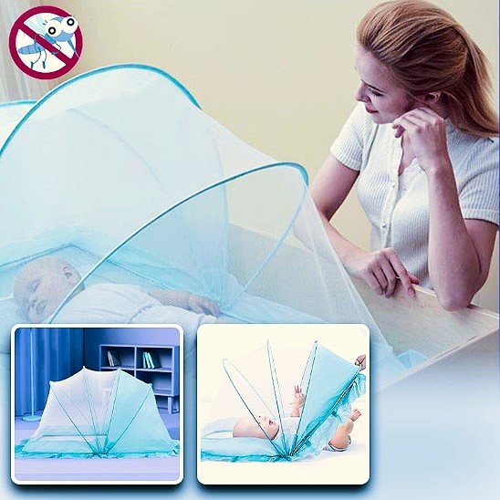 BébéSécur™ /Moustiquaire portable et pliable pour bébé. - Petitsbeautes