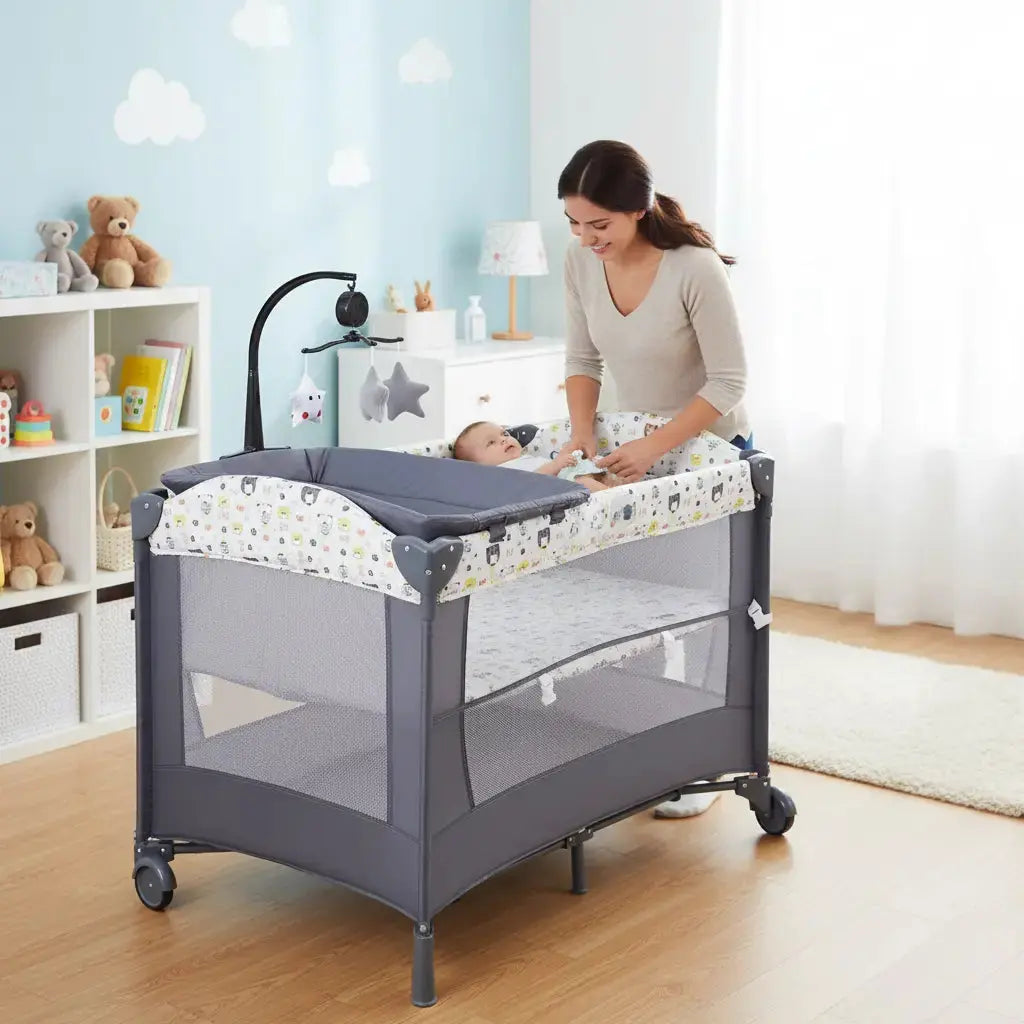 Berceau bébé | 5 - en - 1 Évolutif - Petitsbeautes