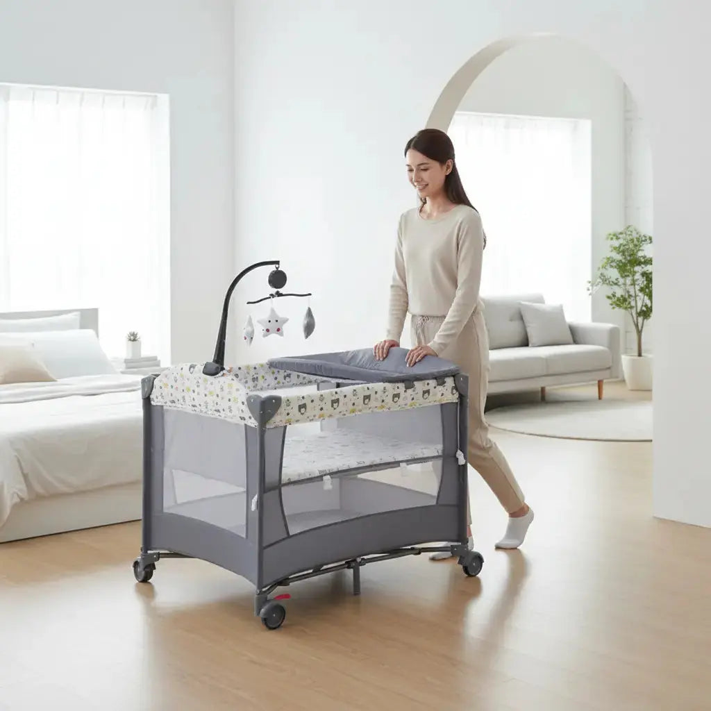 Berceau bébé | 5 - en - 1 Évolutif - Petitsbeautes