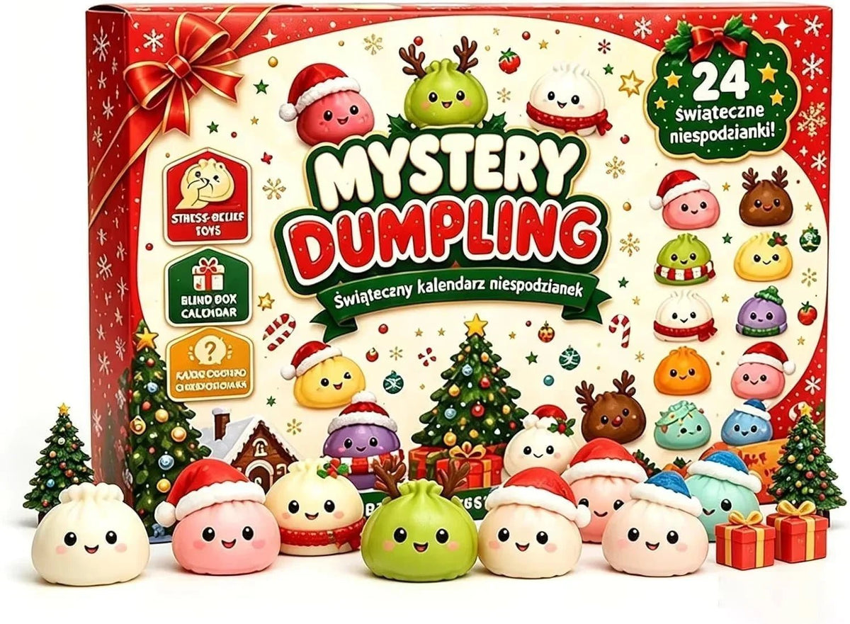 Calendrier de l'Avent squishy « Zen avant Noël » | Compte à rebours anti-stress - Petitsbeautes