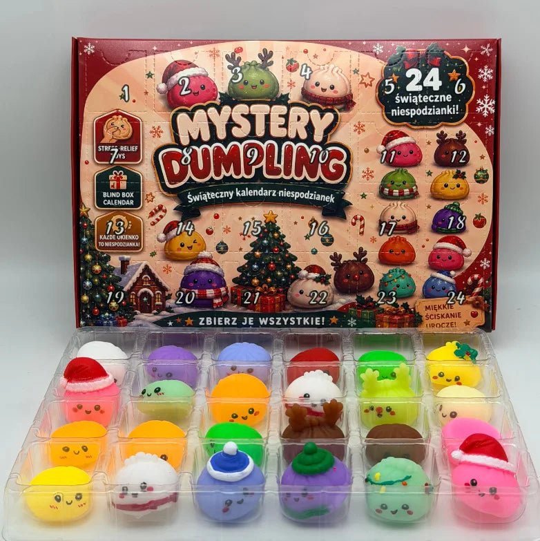Calendrier de l'Avent squishy « Zen avant Noël » | Compte à rebours anti-stress - Petitsbeautes