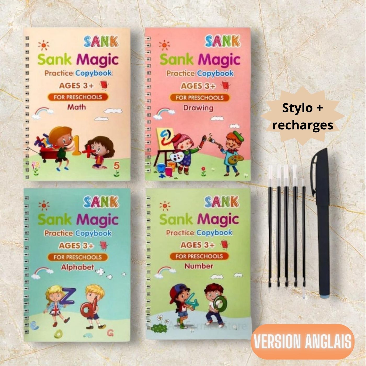 Calli - Magique™/Cahiers de calligraphie magique pour Enfants. - Petitsbeautes