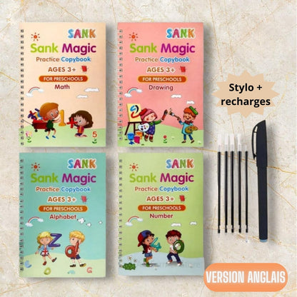 Calli - Magique™/Cahiers de calligraphie magique pour Enfants. - Petitsbeautes