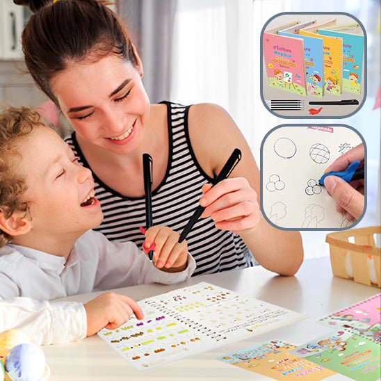 Calli - Magique™/Cahiers de calligraphie magique pour Enfants. - Petitsbeautes
