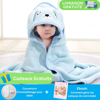 Cape de bain bébé|BB - Confort™ - Petitsbeautes