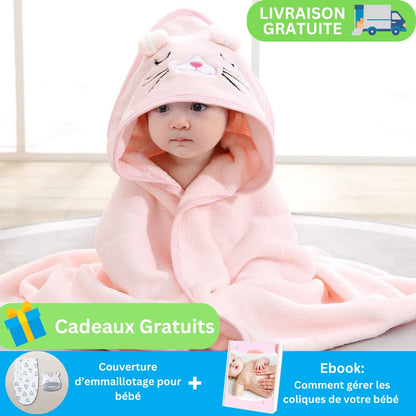 Cape de bain bébé|BB - Confort™ - Petitsbeautes