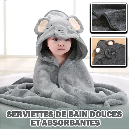 Cape de bain bébé|BB - Confort™ - Petitsbeautes