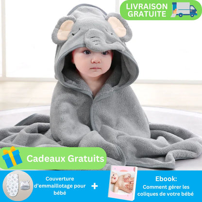 Cape de bain bébé|BB - Confort™ - Petitsbeautes