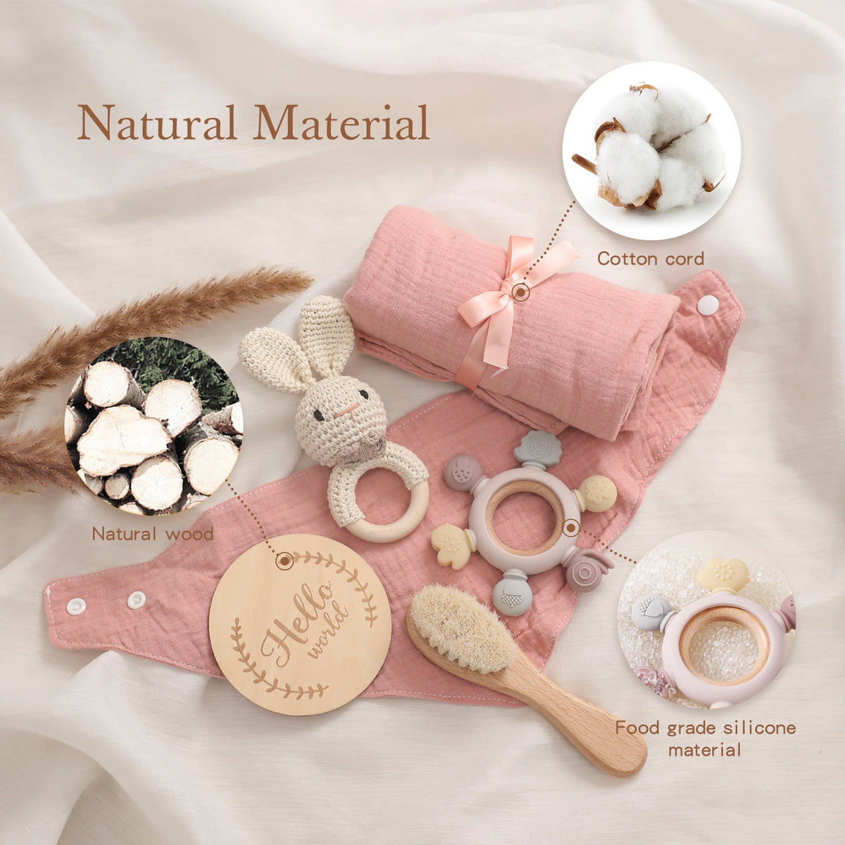 Coffret naissance Baby Sleeping | 7 pièces - Petitsbeautes