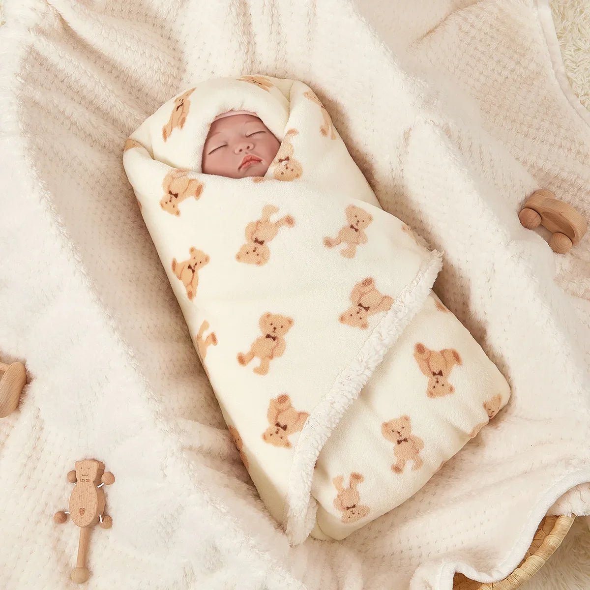Couverture bébé | Nid Flanelle™ - Petitsbeautes