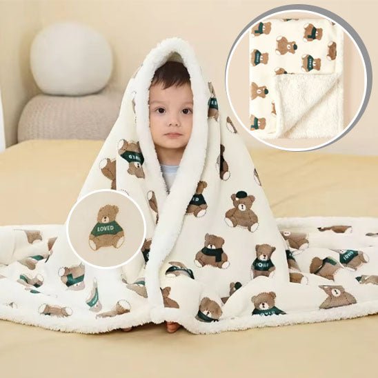 Couverture bébé | Nid Flanelle™ - Petitsbeautes