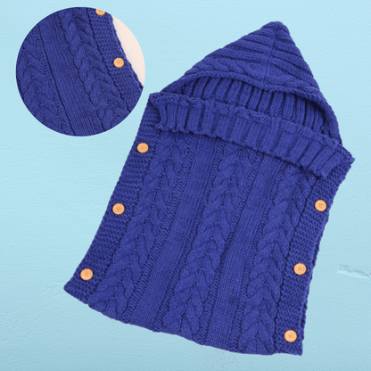 Couverture pour emmaillotage | Câlin Tricoté™ - Petitsbeautes