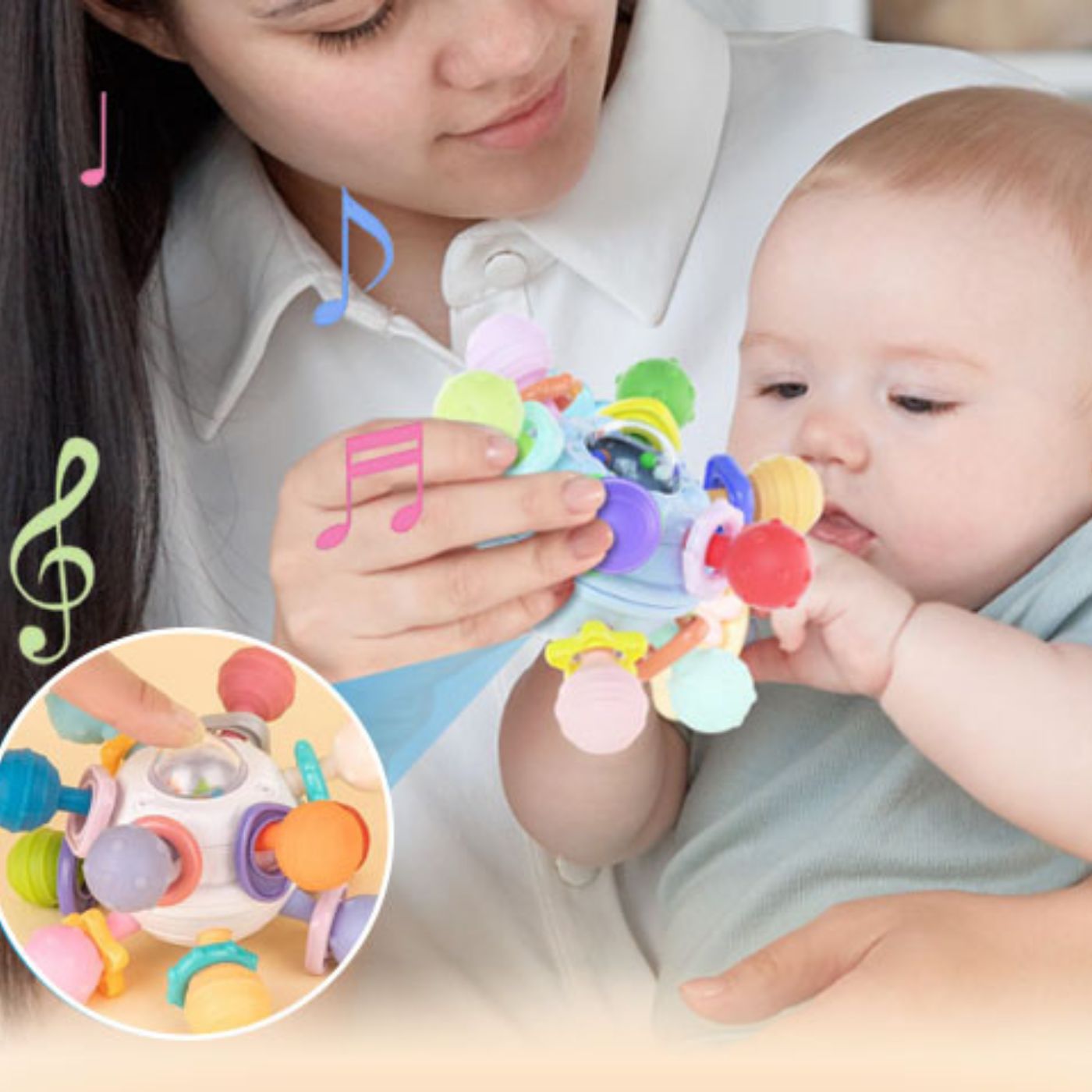 Hochet Bébé | Senso - BB™ - Petitsbeautes