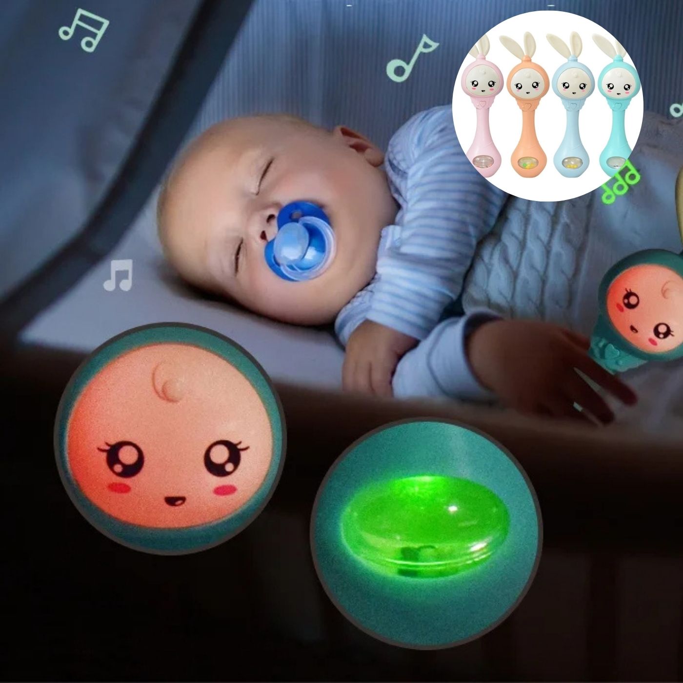 Hochet Magique | HarmoniToy™ - Petitsbeautes