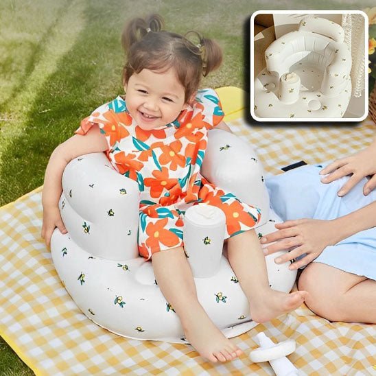 InflatChair™/Chaise Inflatable pour bébé. - Petitsbeautes