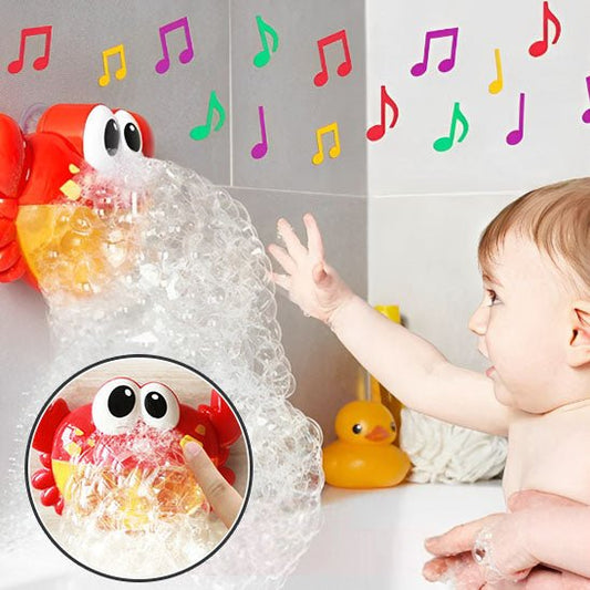 Jouets de bain /Crabe à bulles musical - Petitsbeautes