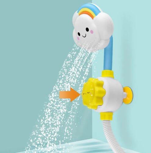 Jouets de bain / Douche bebe arc - en - ciel - Petitsbeautes
