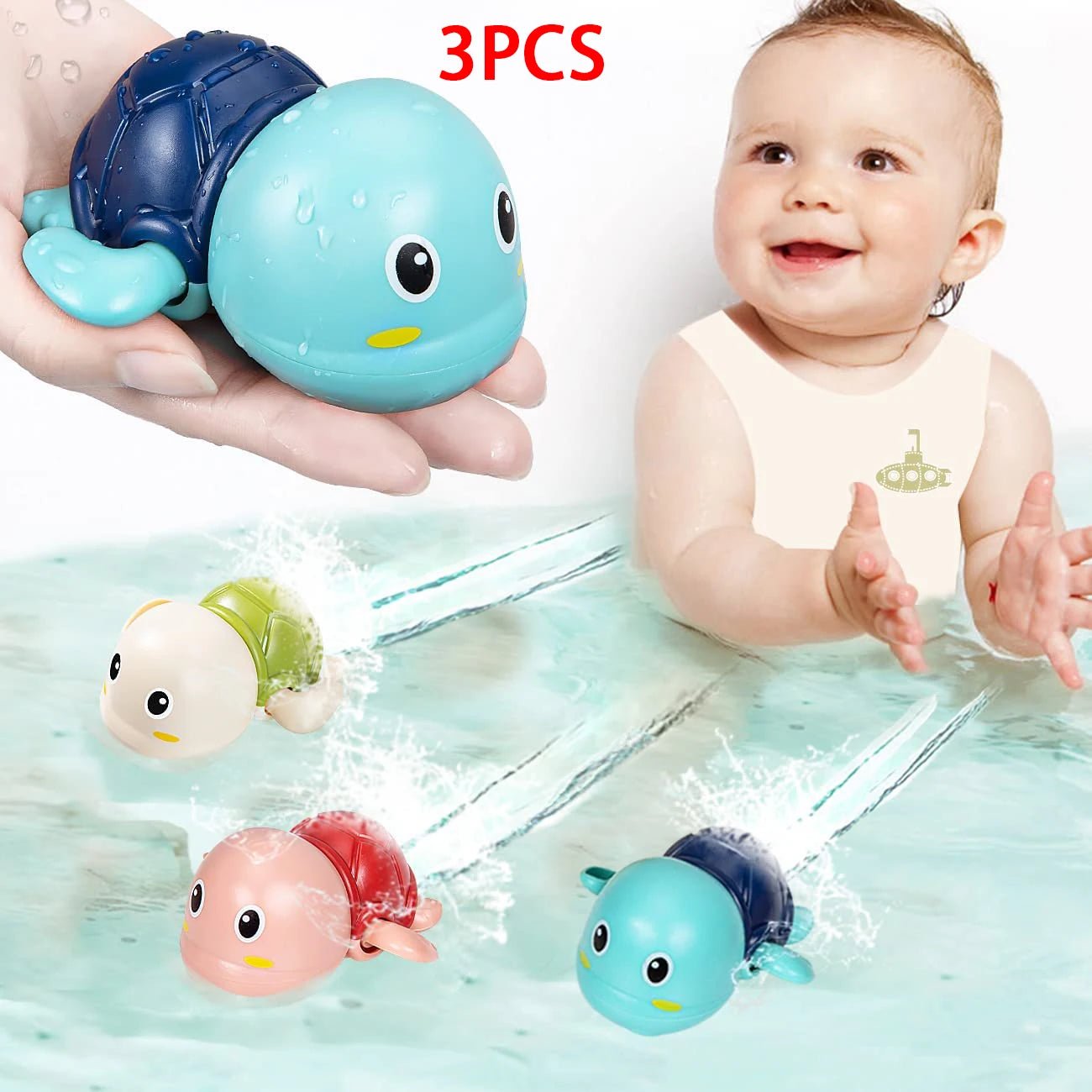Jouets de bain pour bébé / Flopy™ - Petitsbeautes