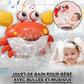 Jouets de bain /Crabe à bulles musical