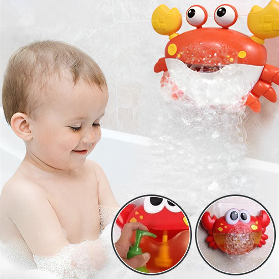 Jouets de bain /Crabe à bulles musical