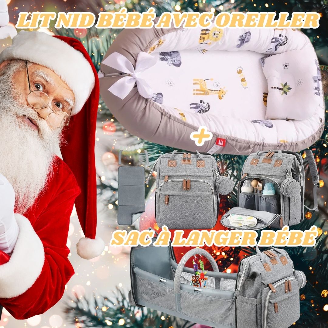 Le Panier Noël Parfait pour Votre Bébé | Mon trésor™ - Petitsbeautes