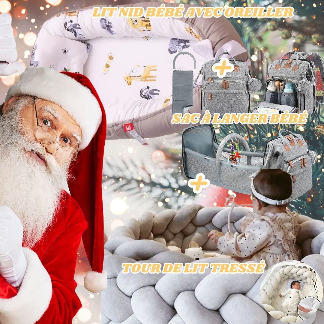Le Panier Noël Parfait pour Votre Bébé | Mon trésor™ - Petitsbeautes