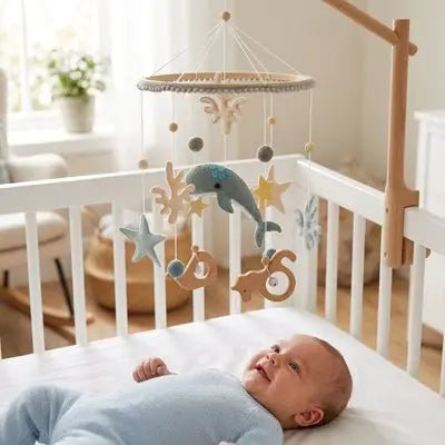 Mobile bébé | Baleine et Océan - Petitsbeautes