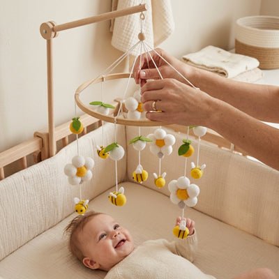 Mobile bébé | Fleurs et Abeilles - Petitsbeautes