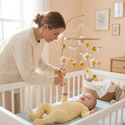 Mobile bébé | Fleurs et Abeilles - Petitsbeautes