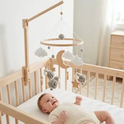 Mobile bébé | Mouton et Nuages - Petitsbeautes